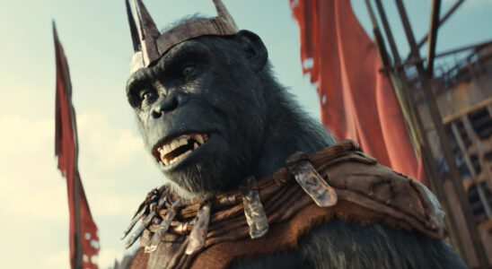 KINGDOM OF THE PLANET OF THE APES, Proximus Caesar (voice: Kevin Durand), 2024.  TM and copyright © Twentieth Century Fox. Film corp. All rights. Reserved. / Courtesy Everett Collection