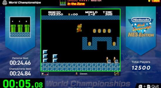 Championnats du monde Nintendo : la taille estimée du fichier Switch de l'édition NES révélée
