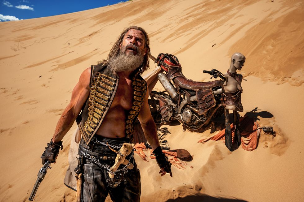 Chris Hemsworth dans Furiosa, une saga Mad Max