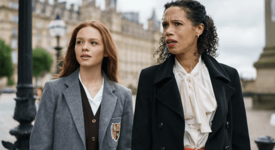 Sadie Soverall as Jessica and Vinette Robinson as Natalie in Channel 4 drama The Gathering