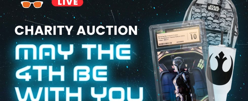 Den of Geek organise une vente aux enchères caritative d'objets de collection Star Wars exclusivement sur eBay Live le 4 mai