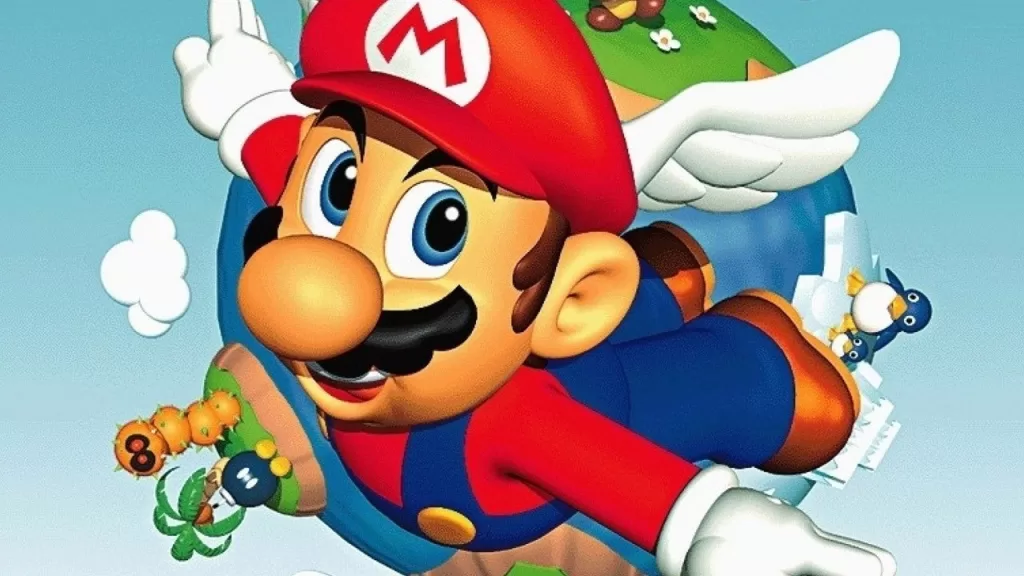 Super Mario 64 keyart