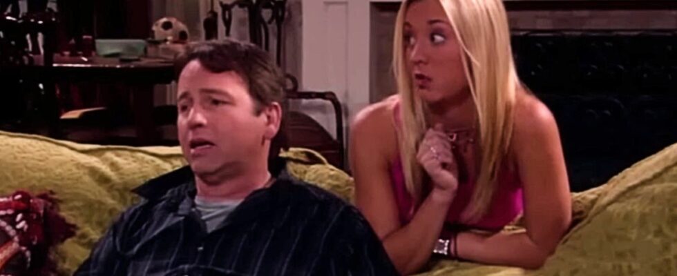 Paul and Bridget Hennessy (John Ritter and Kaley Cuoco) on 8 Simple Rules