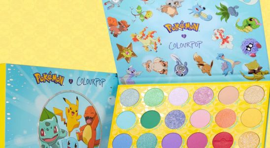 La nouvelle collection Pokémon de ColourPop vous donnera envie de tous les attraper