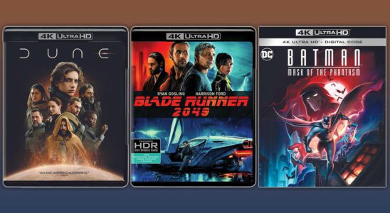 La vente massive de Blu-Ray 4K d'Amazon vous offre trois films pour seulement 33 $