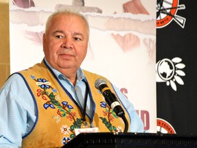 David Chartrand, président de la Fédération des Métis du Manitoba.