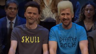 Mikey Day et Ryan Gosling se sont habillés en Butt-Head et Beavis dans Saturday Night Live.