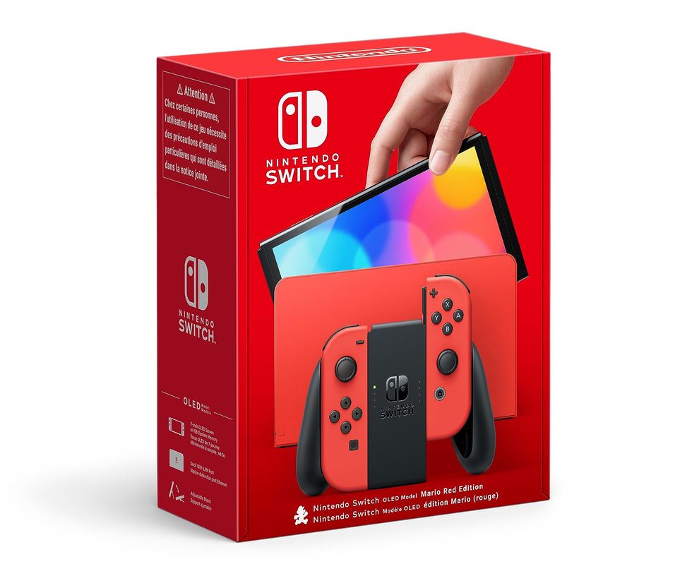 Nintendo Switch (modèle OLED) Mario Red Edition