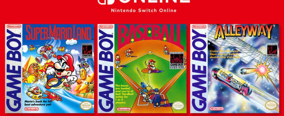 Nintendo Switch Online ajoute Super Mario Land et deux autres jeux Game Boy