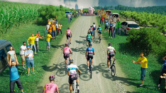 Capture d'écran du Tour de France 2024