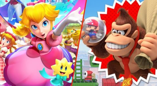 Princesse Peach : Showtime !  Et Mario contre.  Donkey Kong dépasse tous les deux le million de ventes