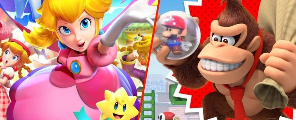 Princesse Peach : Showtime !  Et Mario contre.  Donkey Kong dépasse tous les deux le million de ventes