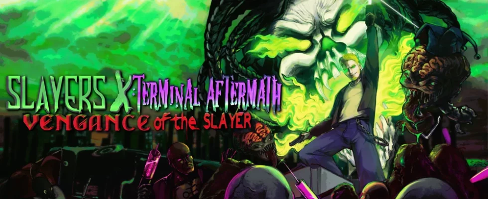 Key Art for the game Slayers-X: Terminal Aftermath - Vengeance of the Slayer