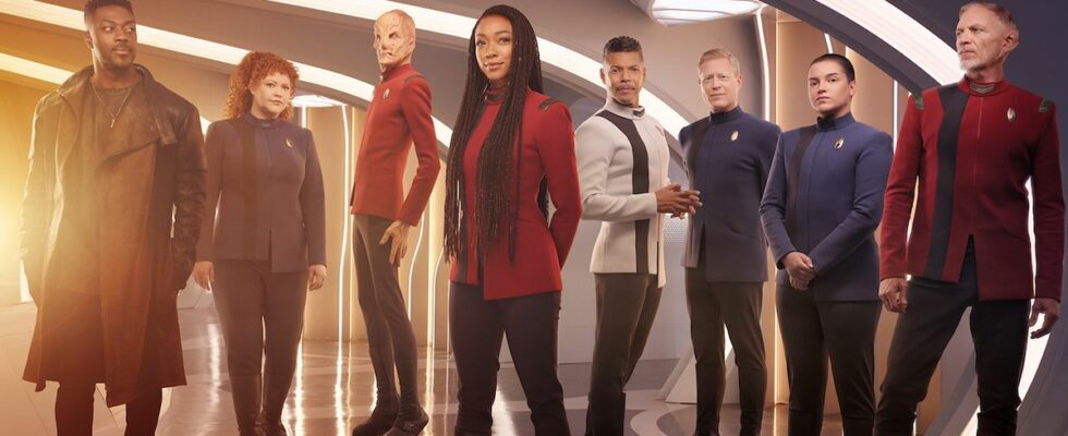 Star Trek : Michelle Paradise de Discovery explique comment l'œuf de Pâques de la grande entreprise de la finale est né