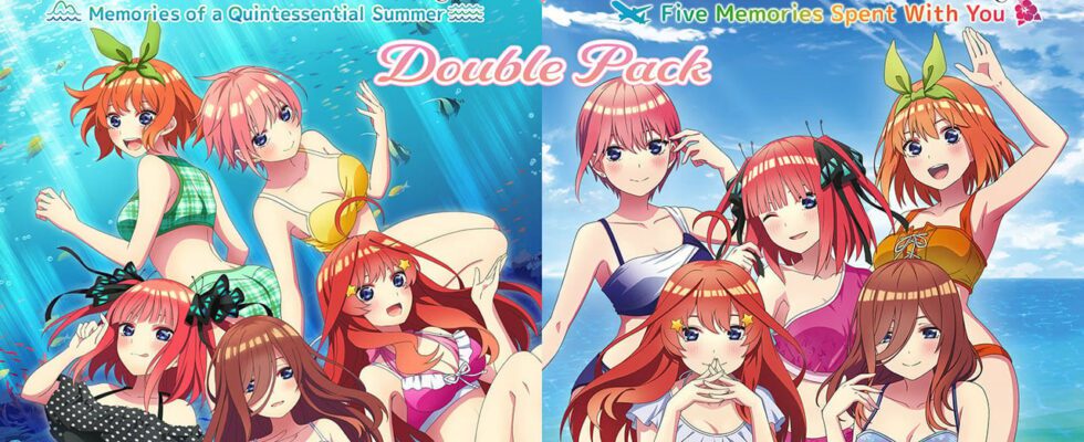 The Quintessential Quintuplets: Memories of a Quintessential Summer et Five Memories Spent With You seront lancés le 23 mai dans l'ouest sur PS4, Switch et PC