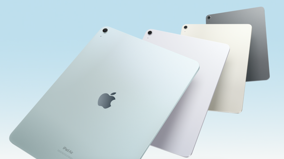 Coloris iPad Air (2024).
