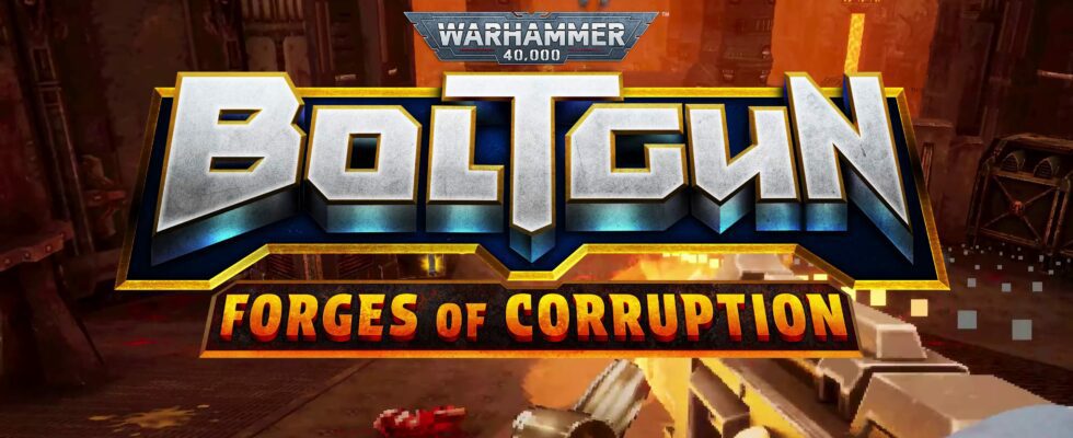 Warhammer 40,000 : le DLC Boltgun "Forges de la corruption" annoncé
