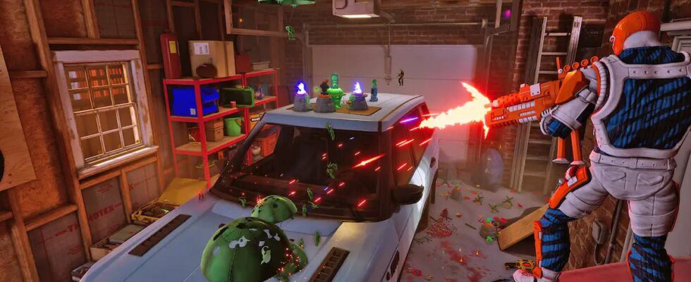 Hypercharge: Unboxed lets you take control of plastic action figures and duke it out in toy warfare.
