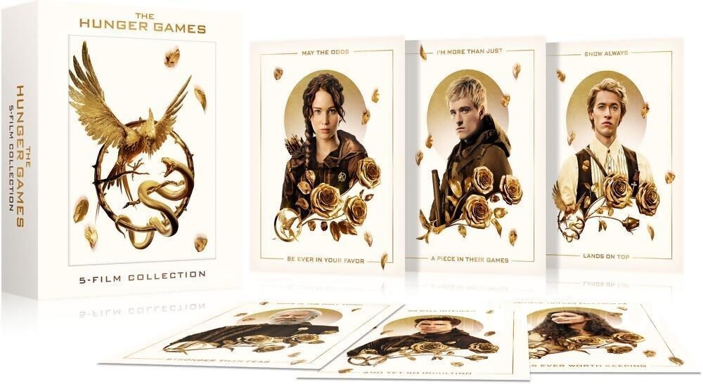 La collection de 5 films de Hunger Games