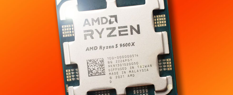 Le nouveau processeur Ryzen 5 9600X d'AMD vient d'être évalué dans cette fuite