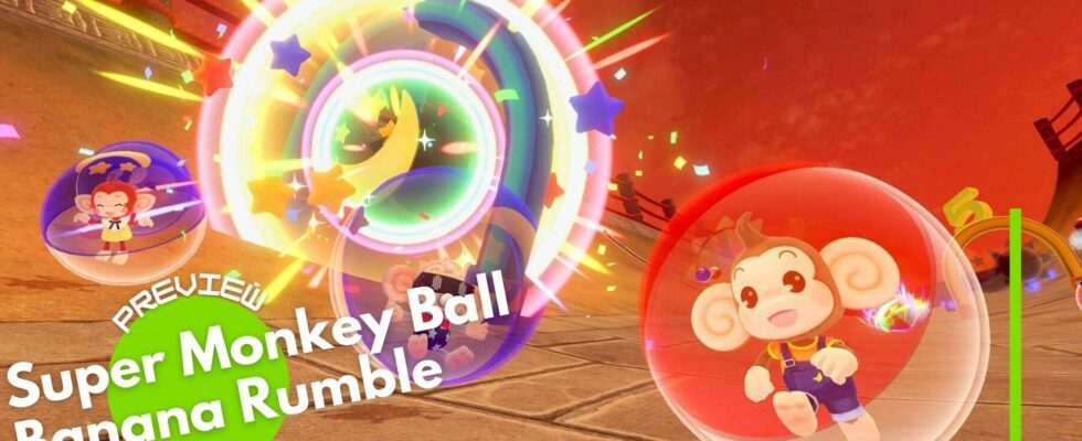 Aperçu de Super Monkey Ball Banana Rumble