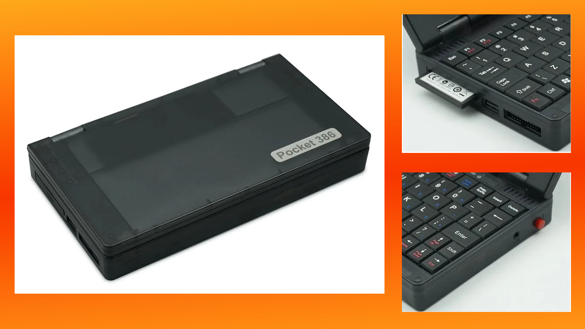 Ordinateurs portables PC de jeu rétro - Pocket Pocket 386
