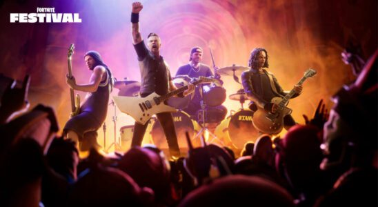 Concert Fortnite Metallica : comment regarder et heures de début