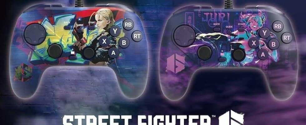 Les nouveaux pads de combat sur le thème de Street Fighter ont des fonctionnalités uniques de qualité tournoi