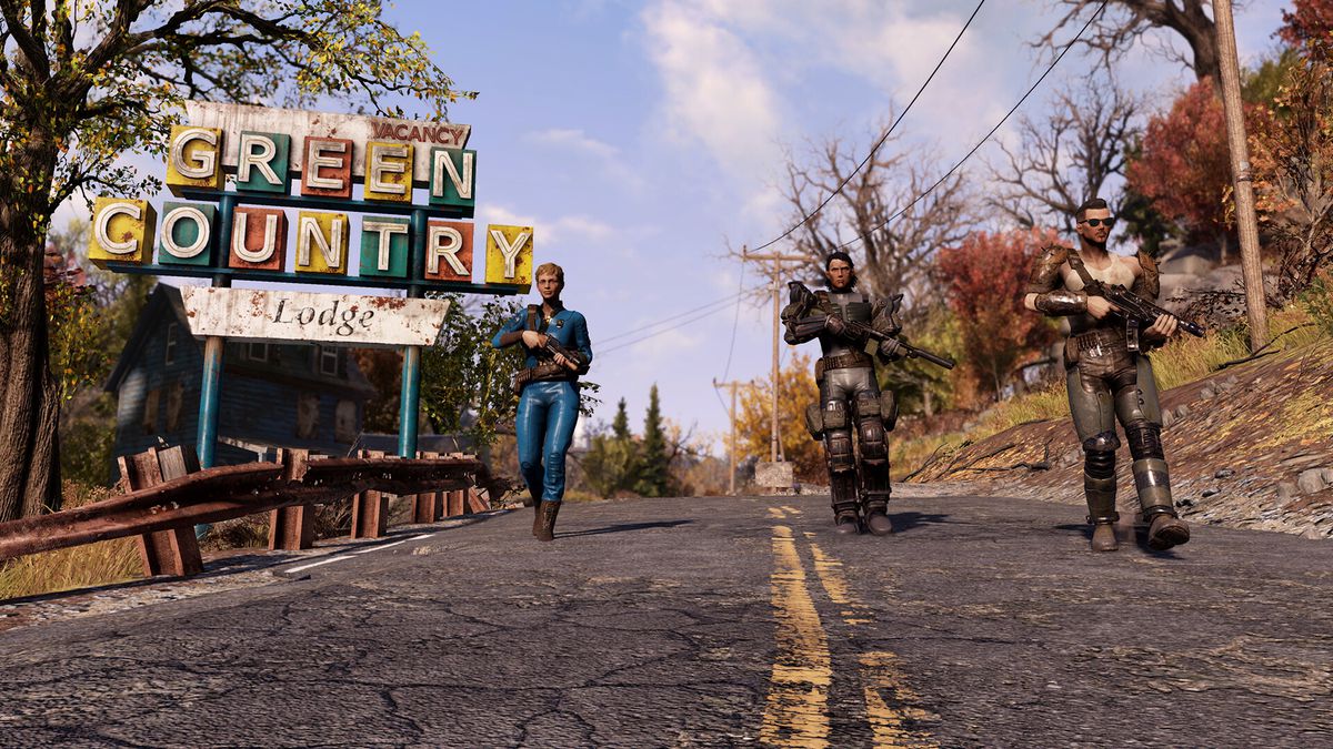 Une capture d'écran de Fallout 76