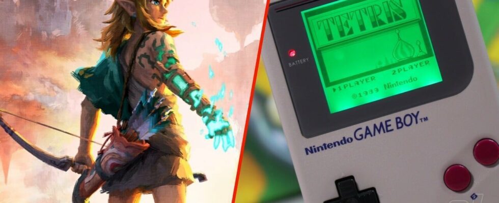Aléatoire : les cinématiques de Zelda : Tears Of The Kingdom sont adaptées au Game Boy