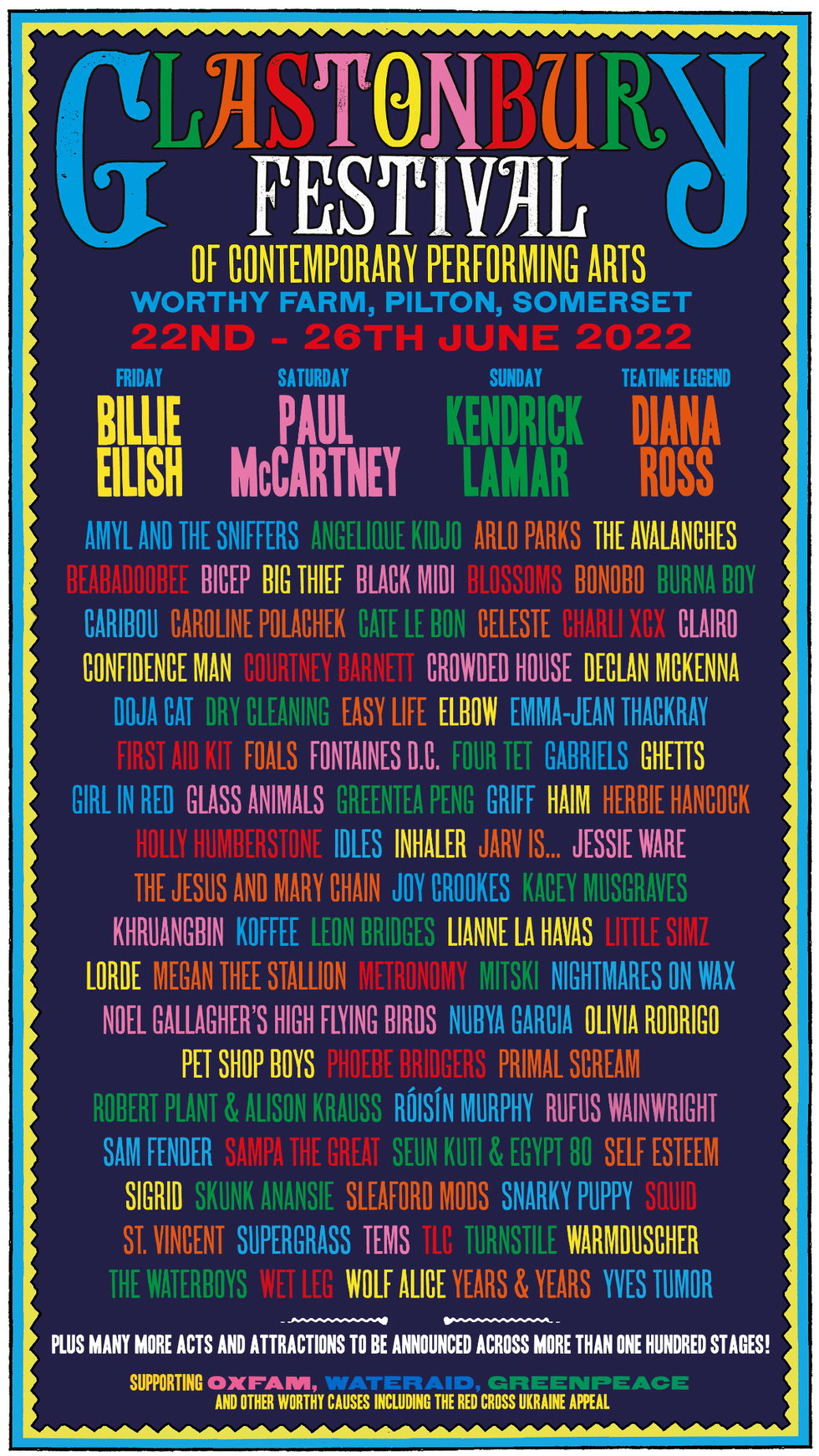 festival de Glastonbury 2022