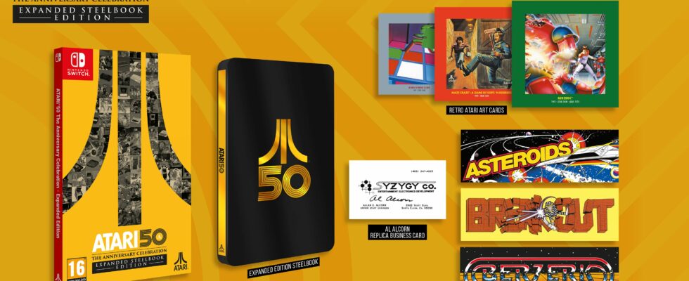 Atari 50 reçoit une édition étendue avec 39 jeux supplémentaires