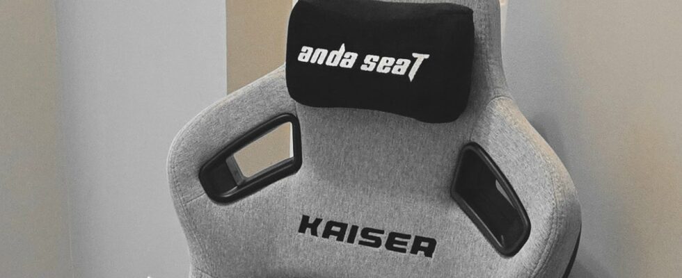 Examen de la chaise de jeu AndaSeat Kaiser 4