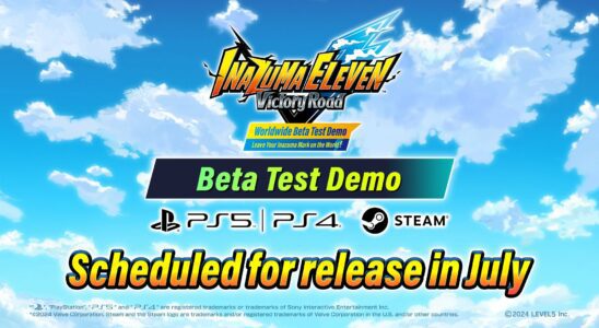 Inazuma Eleven : Victory Road Worldwide Beta Test Démo pour PS5, PS4 et PC sera lancé en juillet