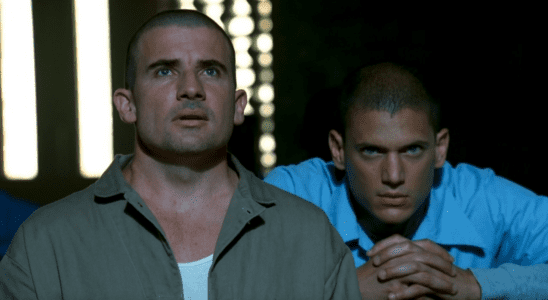 Dominic Purcell and Wentworth Miller in Prison Break Season 1