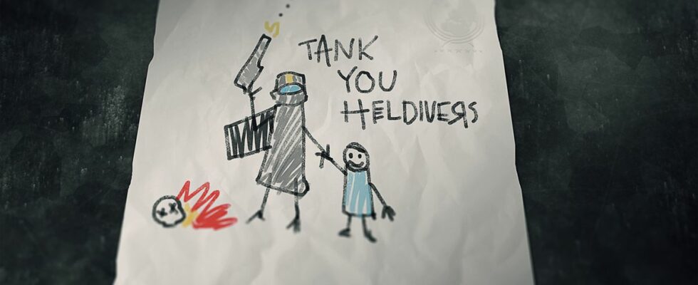 Les développeurs de Helldivers 2 ont fait un don à Save the Children parce que les joueurs ont choisi de sauver les enfants.