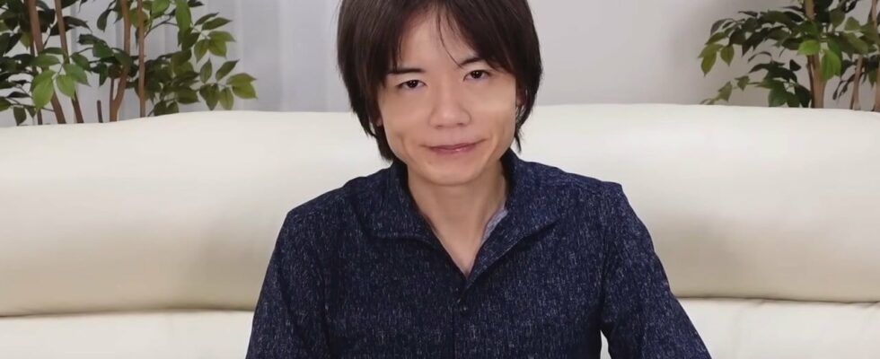 Masahiro Sakurai a terminé l'enregistrement de sa dernière vidéo YouTube