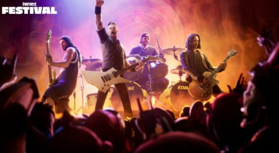 Metallica fait la une de Fortnite, en introduisant un nouveau mode de combat sur le thème de la musique et un nouveau concert