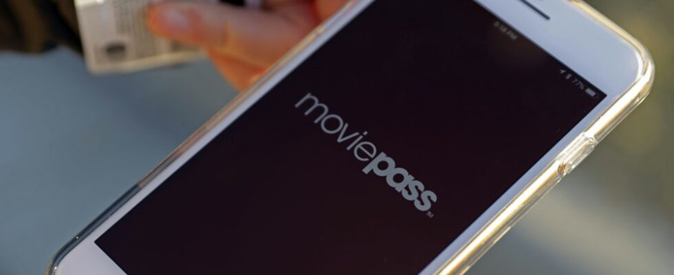MoviePass app