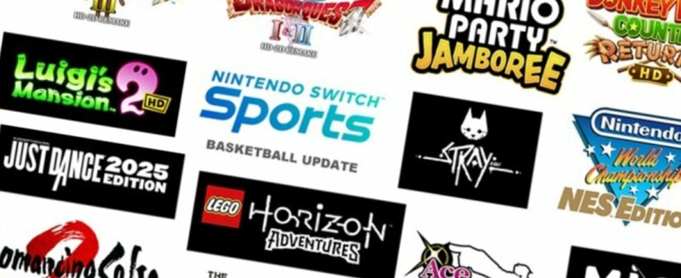 Nintendo présente tous les jeux directs de juin 2024 avec un nouveau graphisme coloré