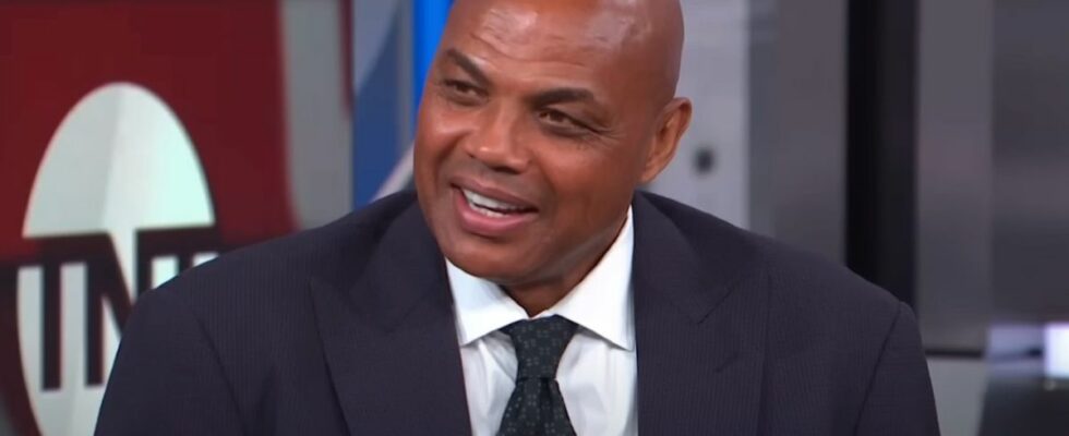 Charles Barkley discussing basketball on Inside the NBA