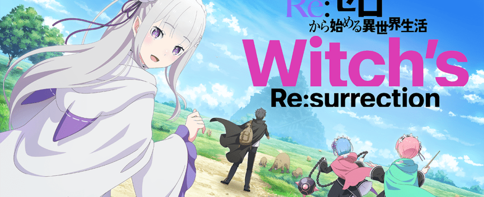 Re:ZERO – Starting Life in Another World La résurrection de la sorcière sera lancée cet été au Japon