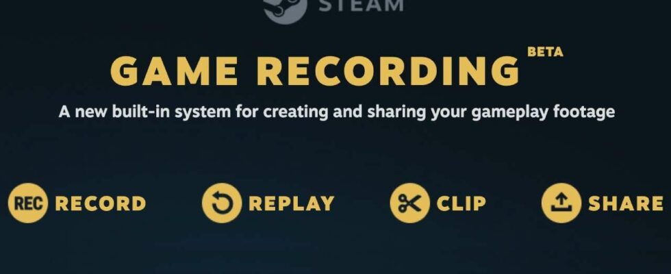 Steam présente une nouvelle fonctionnalité d’enregistrement de jeu et fonctionne avec Steam Deck