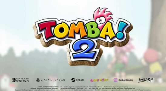 Tomba !  2 arrive sur PS5, PS4, Switch et PC en 2025
