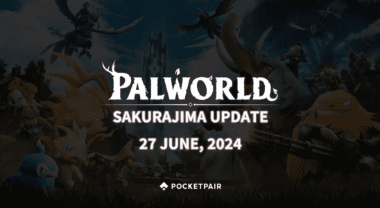 Palworld Sakurajima Update DLC