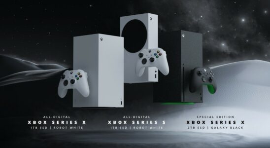 Trois nouveaux modèles Xbox Series X/S arrivent ce jour férié