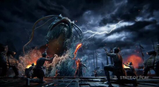 Une nouvelle bande-annonce annonce Where Winds Meet sur PS5 et comprend ce combat avec un poisson géant