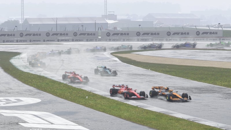 conduite sous la pluie régenmesiter Senna Schumacher Hamilton Verstappen