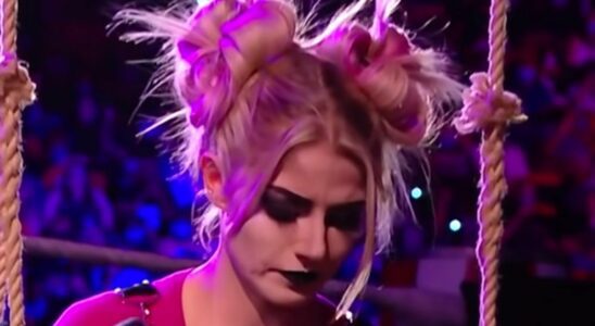 Alexa Bliss looking sad