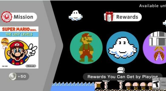 Nintendo Switch Online ajoute des icônes de Super Mario Bros.: The Lost Levels